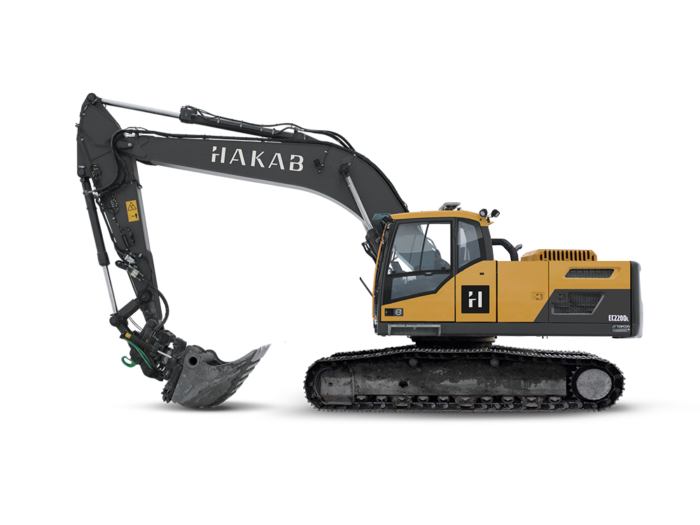 Hakab maskinuthyrning VOLVO EC220DL